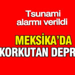 Meksikada korkutan deprem tsunami alarmi verildi fIgmay2G